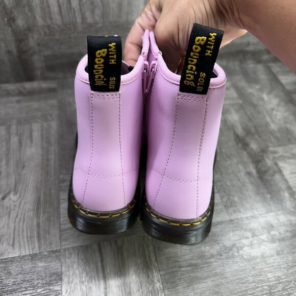Dr. Marten's Zavala Women's size 5 Pink Combat Boots - Picture 4 of 9